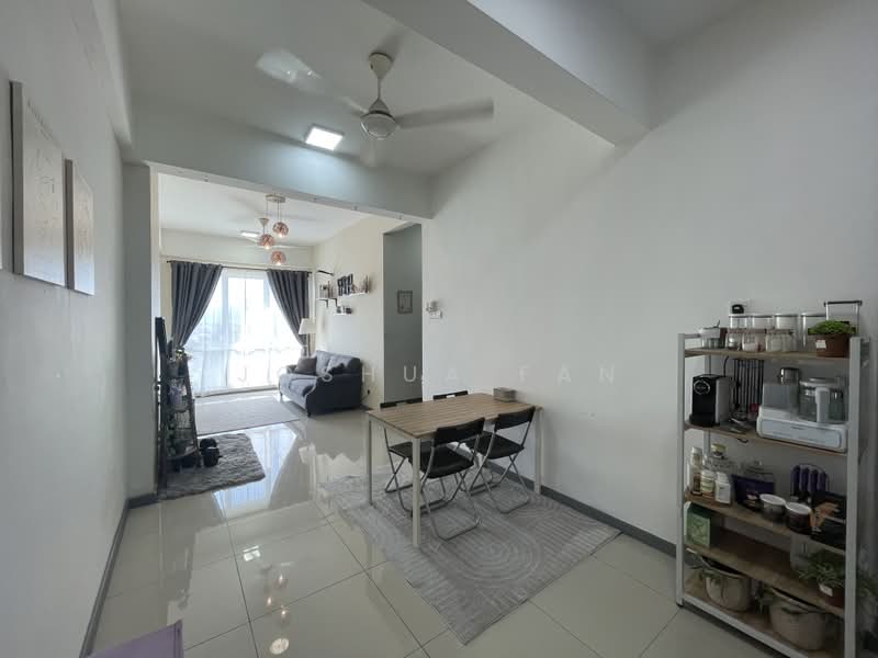Servis Apartment untuk Disewa di Residensi Gombak 126 - Joshua Fan - Living Room - PropertyGuru.com.my