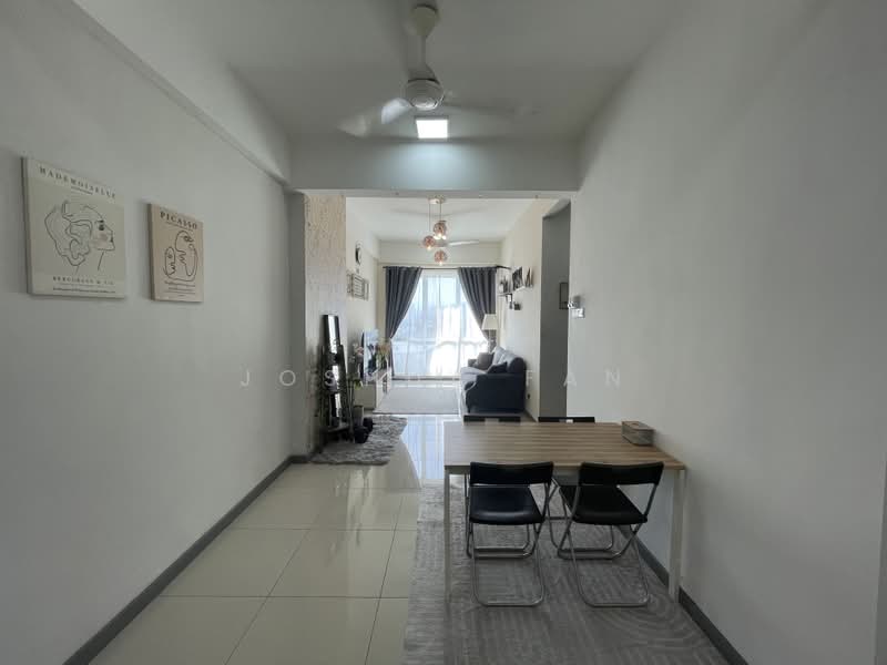 Servis Apartment untuk Disewa di Residensi Gombak 126 - Joshua Fan - Living Room - PropertyGuru.com.my