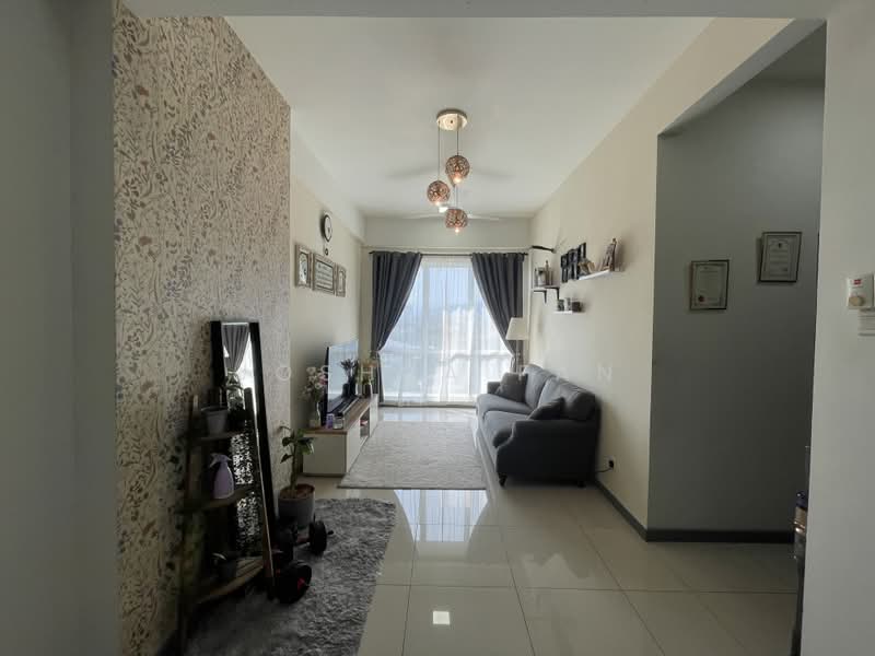 Servis Apartment untuk Disewa di Residensi Gombak 126 - Joshua Fan - Living Room - PropertyGuru.com.my