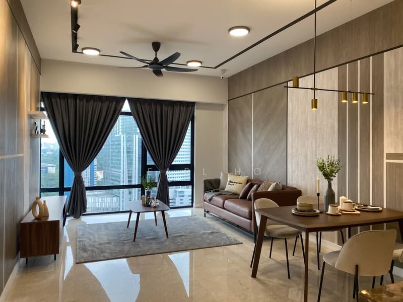 Service Residence for Rent at Anggun Residences - Pearl Ho - Living Room - PropertyGuru.com.my