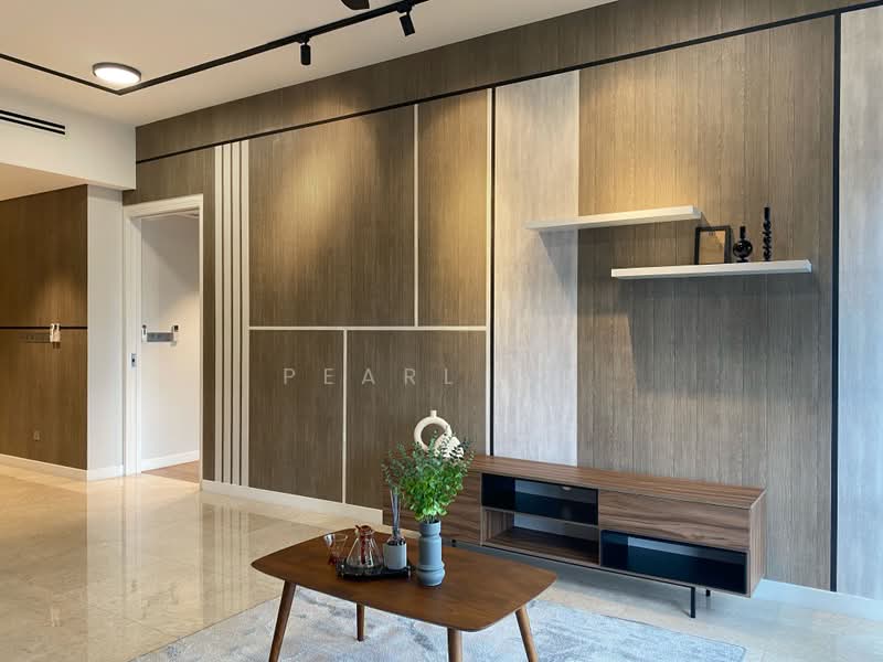 Service Residence for Rent at Anggun Residences - Pearl Ho - Living Room - PropertyGuru.com.my