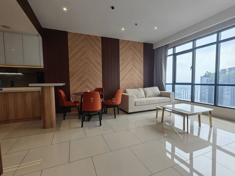 Service Residence for Rent at Hill10 Residence @ i-City - Vitas Tan - Living Room - PropertyGuru.com.my