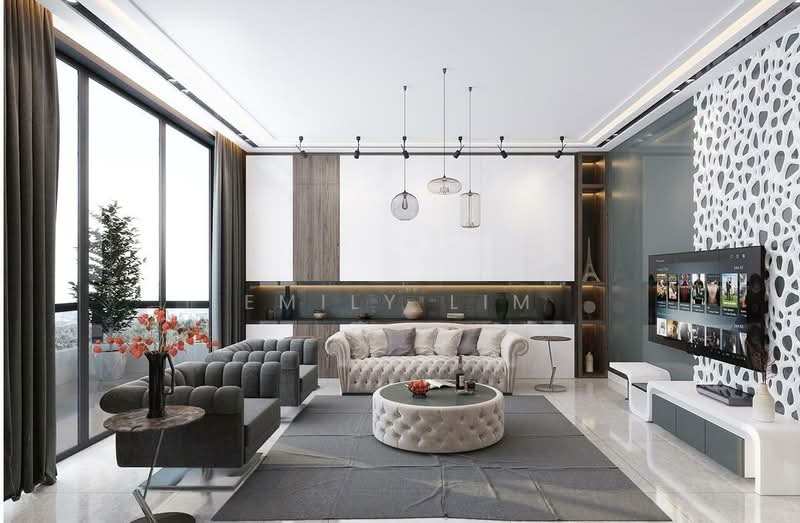 Kondominium untuk Dijual di Kuchai Sentral - Emily Lim - Living Room - PropertyGuru.com.my