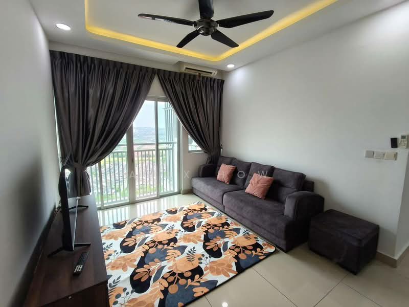 Service Residence for Rent at Meridin Bayvue Serviced Apartment - Alex How - Living Room - PropertyGuru.com.my