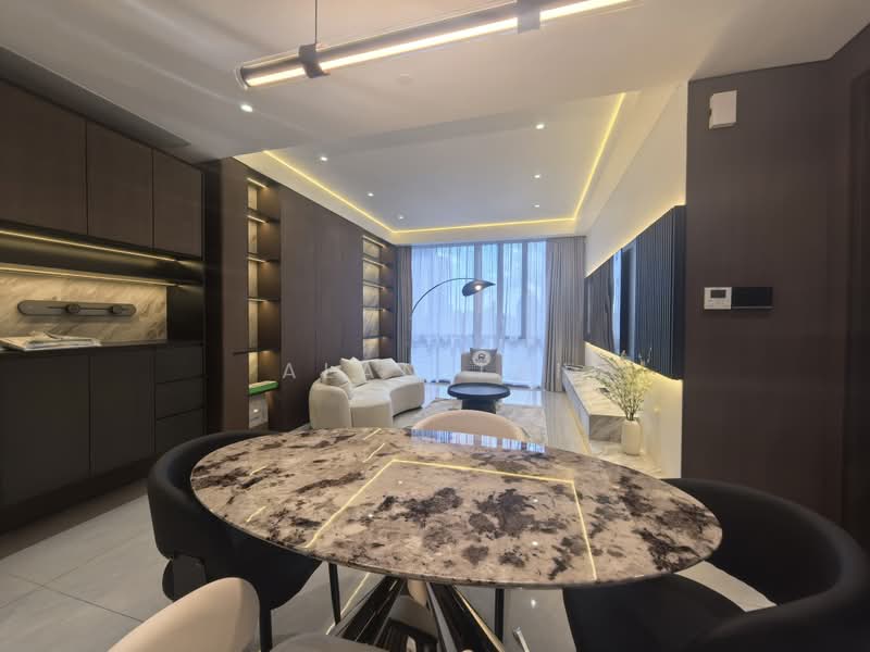 Service Residence for Rent at Jewel by Oxley KLCC - Alan Tai - Living Room - PropertyGuru.com.my