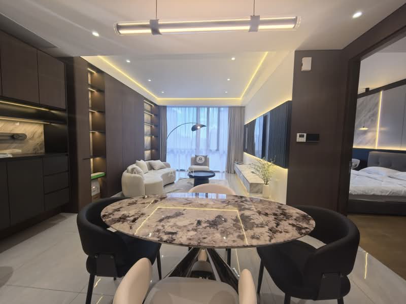 Service Residence for Rent at Jewel by Oxley KLCC - Alan Tai - Living Room - PropertyGuru.com.my