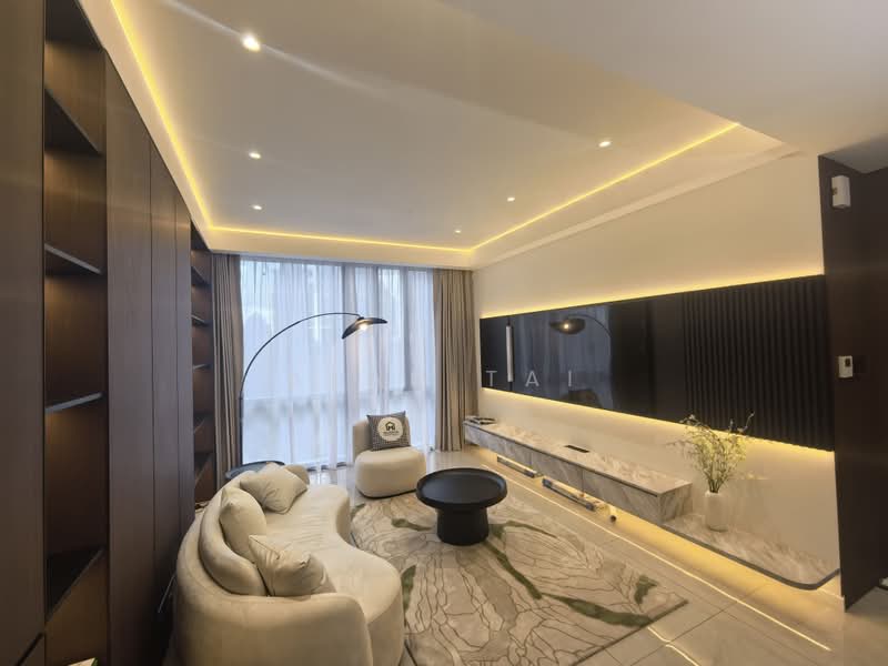 Service Residence for Rent at Jewel by Oxley KLCC - Alan Tai - Living Room - PropertyGuru.com.my