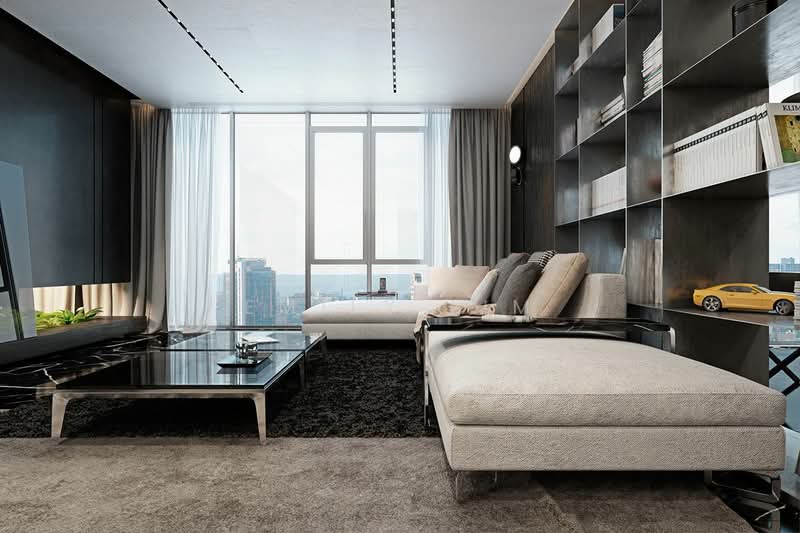 Kondominium untuk Dijual di KL48 - Emily Lim - Living Room - PropertyGuru.com.my