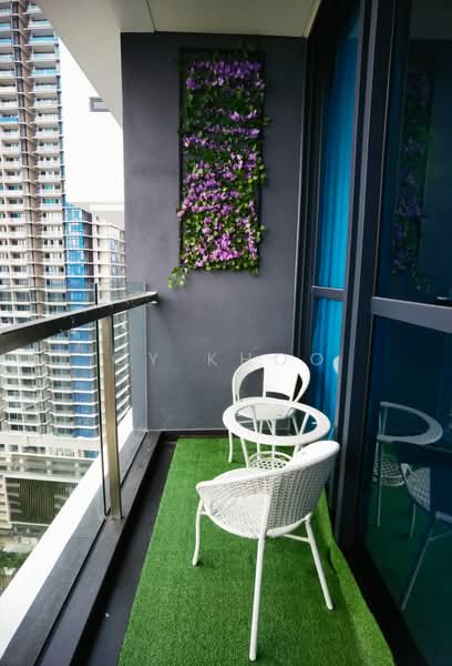 Service Residence for Rent at 10 Stonor - CY Khoo - Balcony - PropertyGuru.com.my