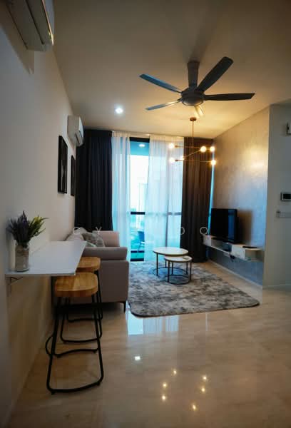 Service Residence for Rent at 10 Stonor - CY Khoo - Living Room - PropertyGuru.com.my