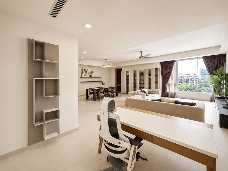 Kondominium untuk Disewa di Verticas Residensi - Ray Soo - Living Room - PropertyGuru.com.my
