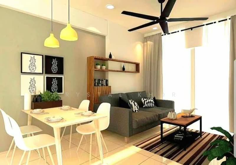 Kondominium untuk Disewa di Tropicana Bay Residences - Crystal Khor - Living Room - PropertyGuru.com.my