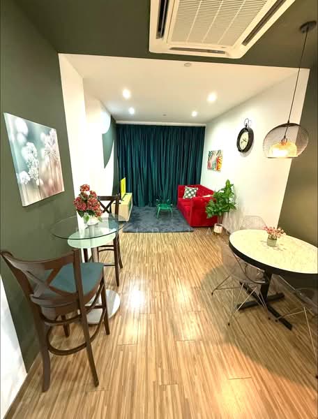 Servis Apartment untuk Disewa di Zen Suites @ Zetapark - David Lao - Living Room - PropertyGuru.com.my