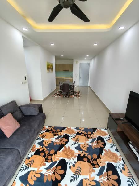 Service Residence for Rent at Meridin Bayvue Serviced Apartment - Kia . - Living Room - PropertyGuru.com.my