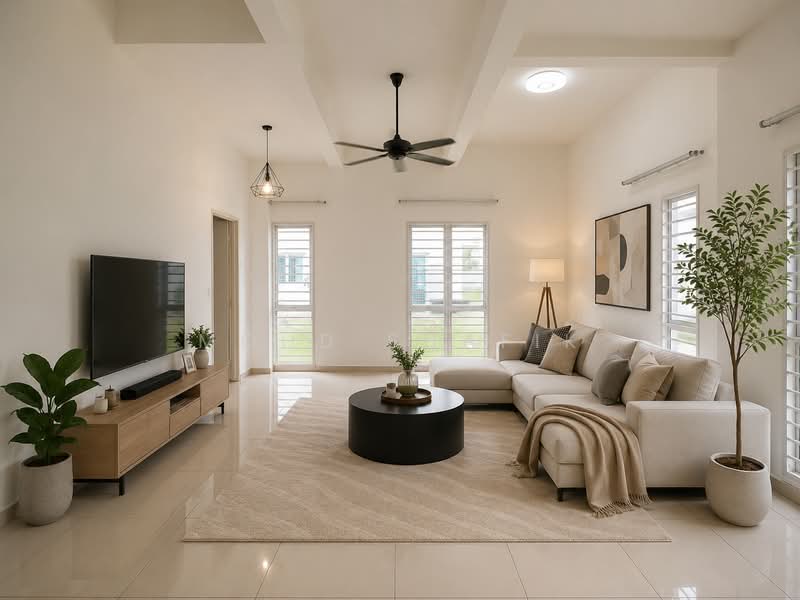 Rumah Berkembar untuk Dijual di Sepang (Selangor) - Mohd Shafik - Living Room - PropertyGuru.com.my