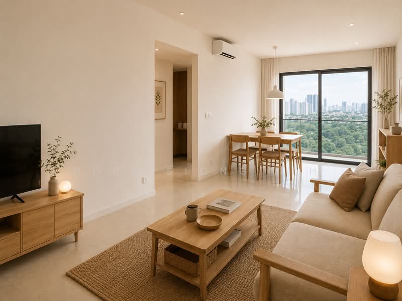 Service Residence for Rent at Edelweiss @ Tropicana Gardens - Hock Siong Teh - Living Room - PropertyGuru.com.my