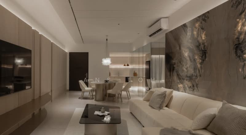Servis Apartment untuk Dijual di The Rosewoodz @ Bukit Jalil - ANS TOH - Living Room - PropertyGuru.com.my