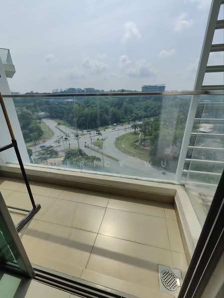 Service Residence for Rent at Cybersquare - Derick Wu - Balcony - PropertyGuru.com.my