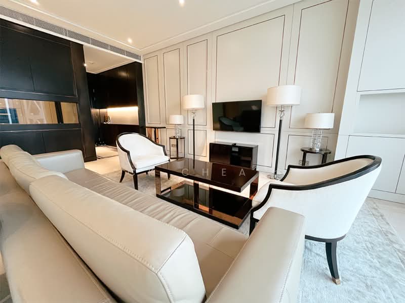 Service Residence for Rent at Pavilion Suites - CK Cheah - Living Room - PropertyGuru.com.my