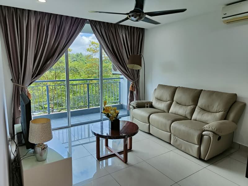 Service Residence for Rent at D'Ambience Residences (Pangsapuri Ikatan Flora) - UV Teh - Living Room - PropertyGuru.com.my