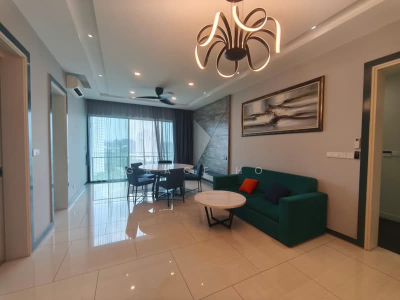 Kondominium untuk Disewa di One Central Park - Grace Ho - Living Room - PropertyGuru.com.my