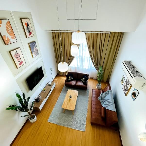 Servis Apartment untuk Disewa di Pinnacle Kelana Jaya - Hamizah . - Living Room - PropertyGuru.com.my