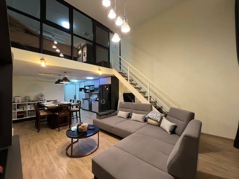 Servis Apartment untuk Disewa di Pinnacle Sri Petaling - Ming Ju Li - Living Room - PropertyGuru.com.my
