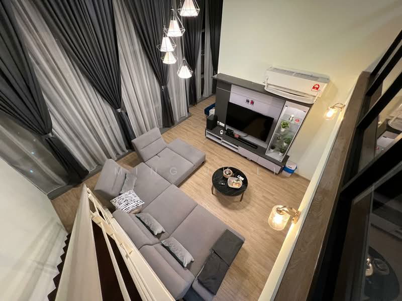 Servis Apartment untuk Disewa di Pinnacle Sri Petaling - Ming Ju Li - Living Room - PropertyGuru.com.my