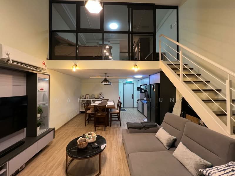 Servis Apartment untuk Disewa di Pinnacle Sri Petaling - Wan Jia Shun - Living Room - PropertyGuru.com.my