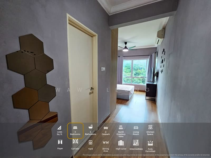 Servis Apartment untuk Disewa di Metropolitan Square - Wawa Leong - Corridor - PropertyGuru.com.my