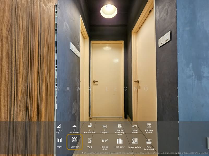 Servis Apartment untuk Disewa di Metropolitan Square - Wawa Leong - Corridor - PropertyGuru.com.my