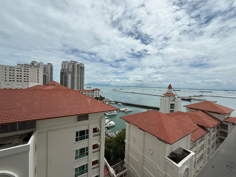 Servis Apartment untuk Dijual di Straits Residences - Yeoh . - Balcony - PropertyGuru.com.my