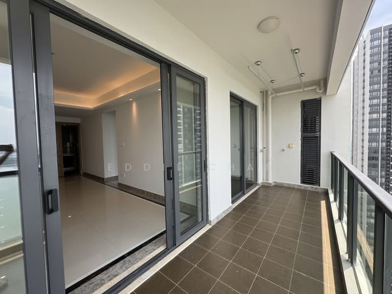 Kondominium untuk Dijual di R&F Princess Cove Phase 2-Seine Region - Eddie Chan - Balcony - PropertyGuru.com.my