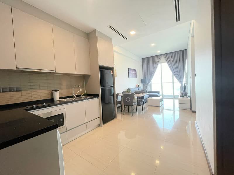 Servis Apartment untuk Disewa di Puteri Cove Residences - KK Koh - Living Room - PropertyGuru.com.my
