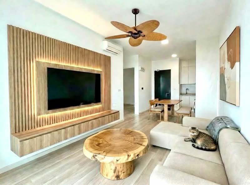 Service Residence for Sale at The M @ Medini Macrolink - Eric Foo - Living Room - PropertyGuru.com.my