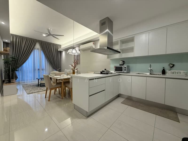 Servis Apartment untuk Disewa di The Sentral Suites - Adrian Foo - Living Room - PropertyGuru.com.my