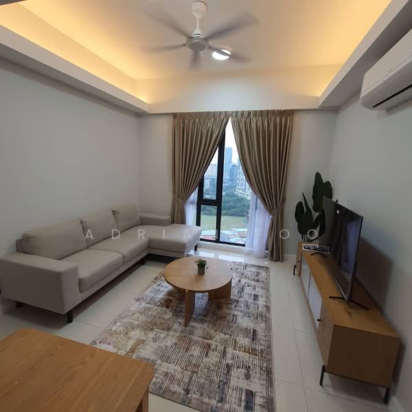 Servis Apartment untuk Disewa di The Sentral Suites - Adrian Foo - Living Room - PropertyGuru.com.my