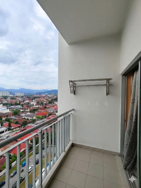 Kondominium untuk Disewa di Zeta Deskye (Alam Saujana) - Calvin Tan - Balcony - PropertyGuru.com.my