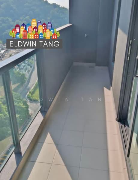 Kondominium untuk Dijual di Terraces Condominium - Eldwin Tang - Balcony - PropertyGuru.com.my
