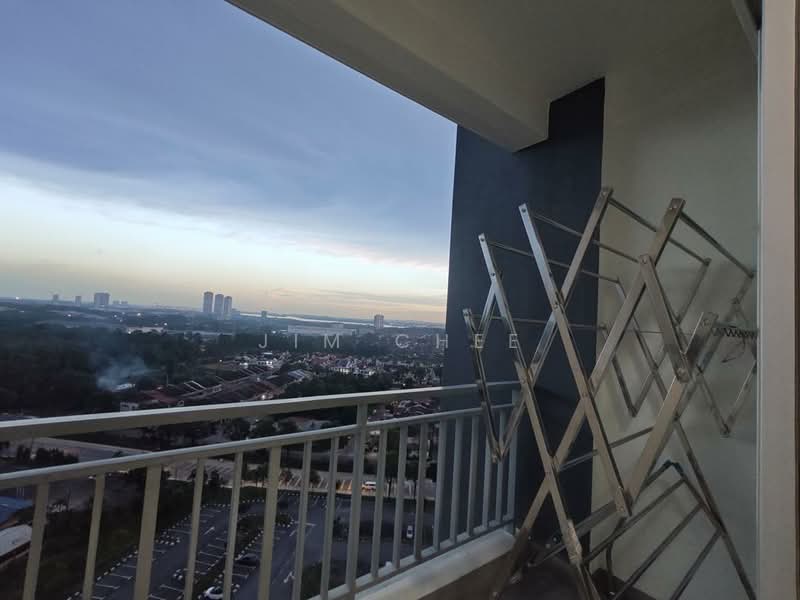 Apartment for Rent at Permas Ville Apartment - Jim Chee - Balcony - PropertyGuru.com.my