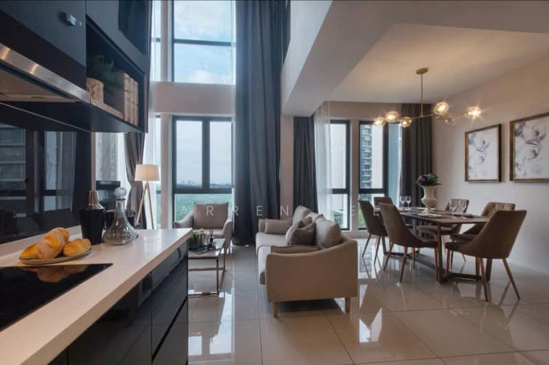 Condominium for Sale at The Elysia Park Residence - Darren Lee - Living Room - PropertyGuru.com.my
