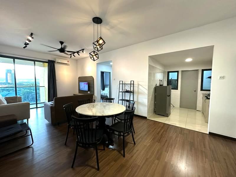 Servis Apartment untuk Disewa di Silk Sky - Kew . - Living Room - PropertyGuru.com.my