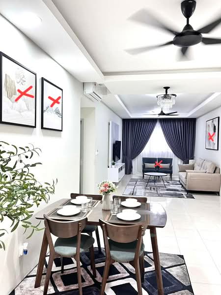 Condominium for Rent at Platinum OUG Residence - Kew . - Living Room - PropertyGuru.com.my
