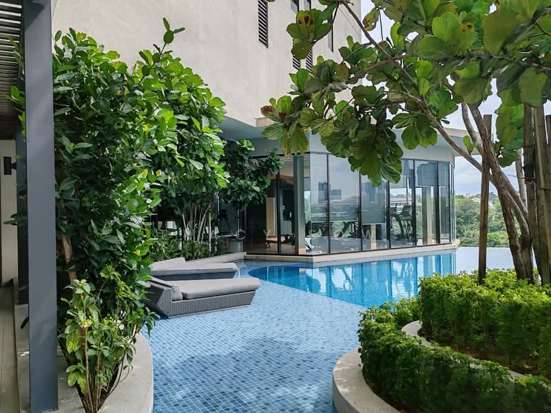 Servis Apartment untuk Disewa di Duta Park Residences - Tracy Sow - Pool - PropertyGuru.com.my