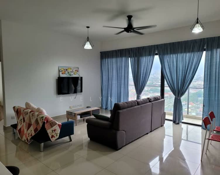 Kondominium untuk Disewa di Lakeville Residence - Evelyn Ong - Living Room - PropertyGuru.com.my