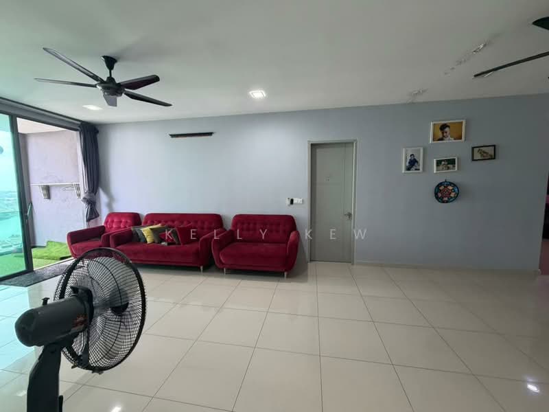 Condominium for Rent at X2 Residency - Kelly Kew - Living Room - PropertyGuru.com.my