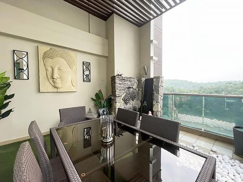Kondominium untuk Dijual di Kiaramas Cendana - Jane Lai - Balcony - PropertyGuru.com.my