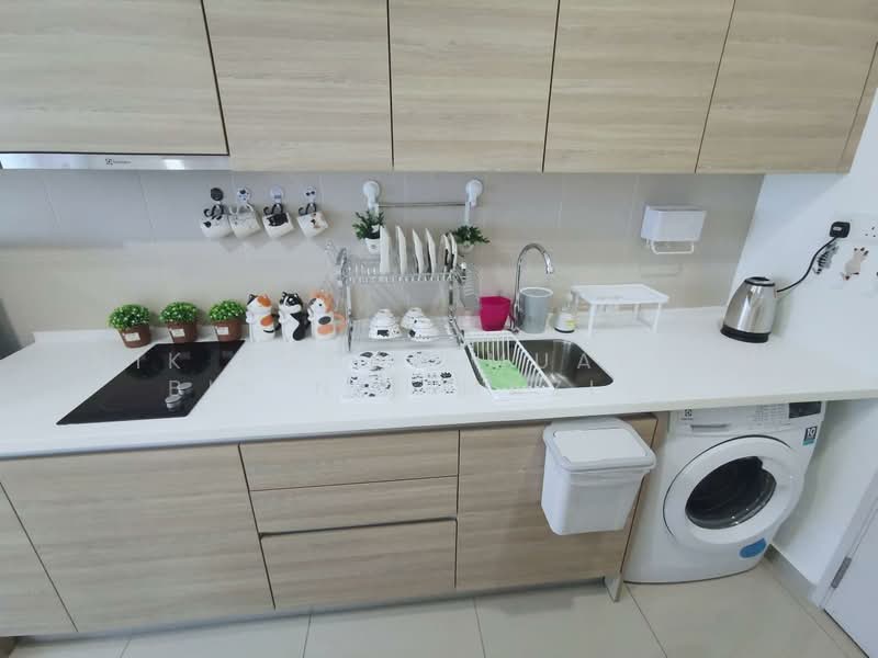 Servis Apartment untuk Disewa di i-Suite @ i-City - Nik Ahmad Muazzam Bin Nik Mazlan - Kitchen - PropertyGuru.com.my