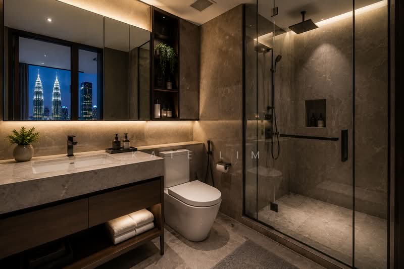 Tanah Kediaman untuk Dijual di KL City Centre (Kuala Lumpur) - Kate Lim - Bathroom - PropertyGuru.com.my