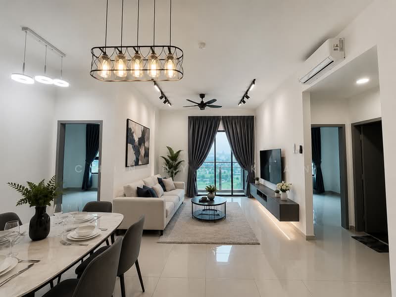 Service Residence for Rent at B11 Parkland Residence - Chin Nyuk Kian - Living Room - PropertyGuru.com.my